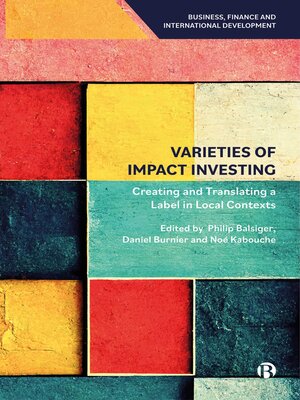 cover image of Varieties of Impact Investing